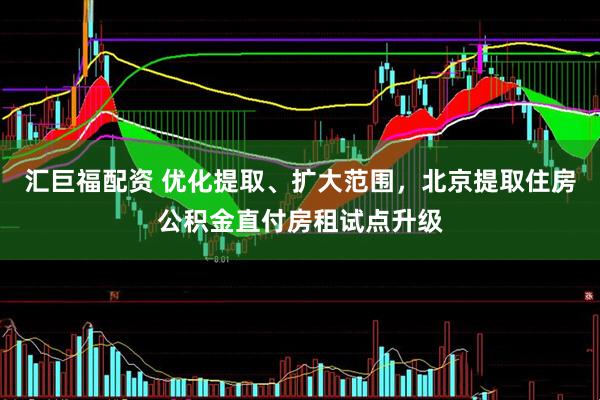 汇巨福配资 优化提取、扩大范围，北京提取住房公积金直付房租试点升级